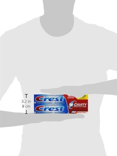 Crest Cavity Protection Toothpaste - Twin Pack 6.4 Oz, (Pack of 3) 