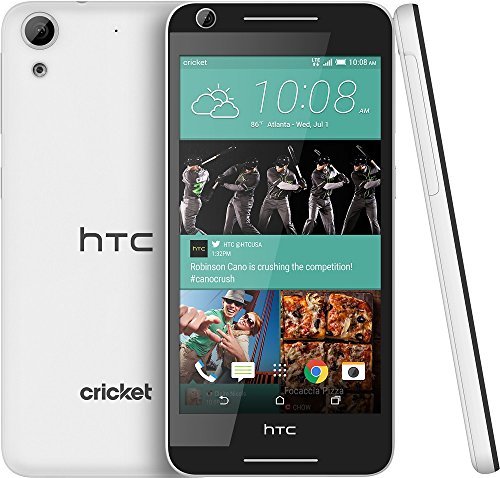 Cricket HTC Desire 625 4G LTE Gsm Smartphone, Android 5.1 Quad core 5-Inch HD 8GB ROM 1.5GB RAM