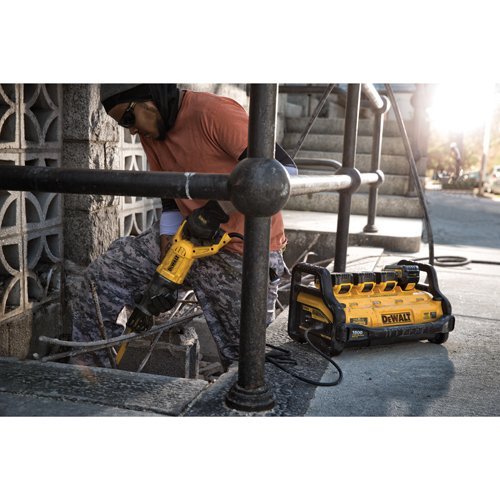 DEWALT DCB1800M3T1 Portable Power Station with (3) 4.0 Ah & (1) 6.0 Ah Batteries