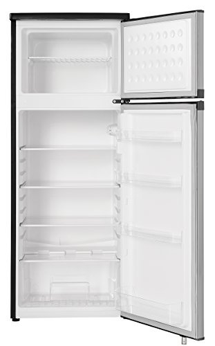 Danby DPF073C1BSLDD Designer 7.3 cu.ft. Two Door Apartment Size Refrigerator, Steel