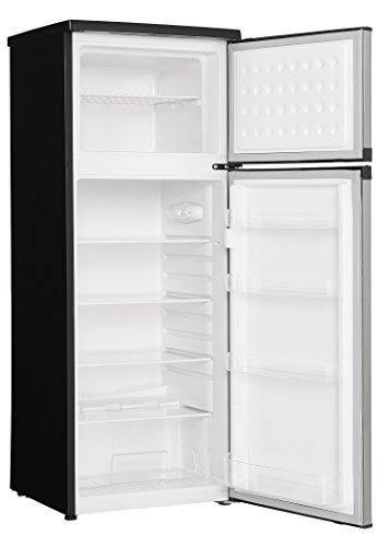 Danby DPF073C1BSLDD Designer 7.3 cu.ft. Two Door Apartment Size Refrigerator, Steel