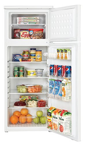 Danby DPF073C1WDB 24-Inch Top Freezer Refrigerator with 7.3 cu. ft. Capacity Energy Star Qualified Mechanical Thermostat Interior Light and Reversible Door Hinge