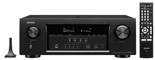 Denon AVR-S720W 7.2 Channel Full 4K Ultra HD AV Receiver with Built-In Wi-Fi and Bluetooth