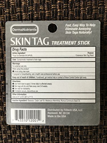 DermaNutrients All Natural Skin Tag Removing & Treatment Stick 