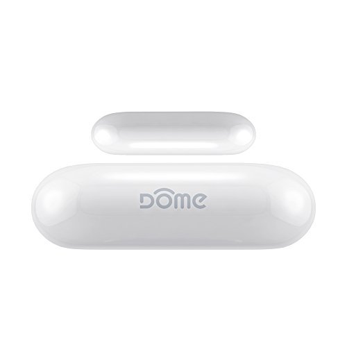 Dome Home Automation Miniature, Z-Wave Plus Door/Window Sensor, Modern, White (DMWD1)