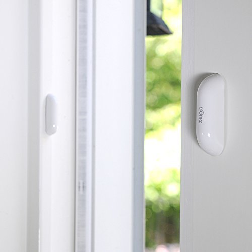 Dome Home Automation Miniature, Z-Wave Plus Door/Window Sensor, Modern, White (DMWD1)