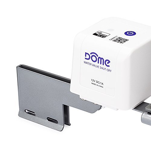 Dome Home Automation Water Shut-Off Valve - For Pipes up to 1 1/2", White (DMWV1)