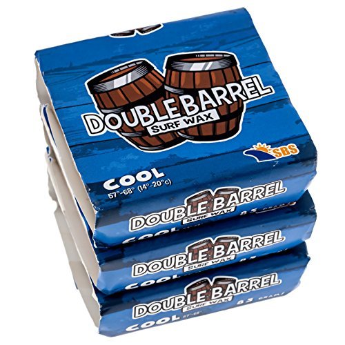 Double Barrel Surf Wax - Cool Water - 3 Pack