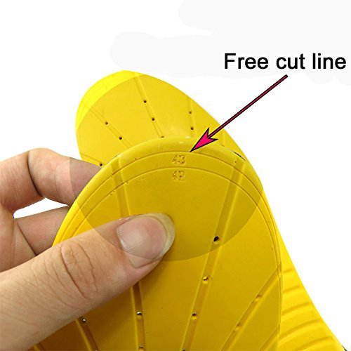 Dr.Seth Arch support insoles ,Orthotic Insoles Excellent Shock Absorption and Cushioning for Feet Relief, Memory Foam Sports Insoles for Men & Women (L: 8~13 US Men's)