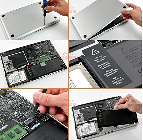 Dtk New Laptop Battery for Apple A1322 A1278 (2009 2010 2011 Version) Unibody Macbook Pro 13'', Fits Mb990/a Mb990ll/a Mb990j/a+two Free Screwdrivers