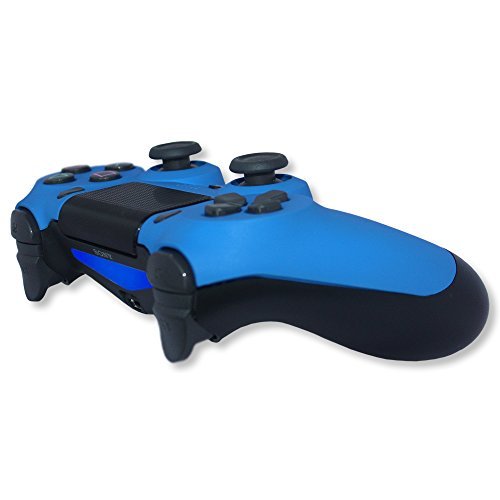 DualShock 4 Wireless Controller for PlayStation 4 - Soft Touch Blue PS4 - Added Grip for Long Gaming Sessions - Multiple Colors Available