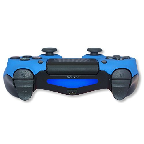 DualShock 4 Wireless Controller for PlayStation 4 - Soft Touch Blue PS4 - Added Grip for Long Gaming Sessions - Multiple Colors Available