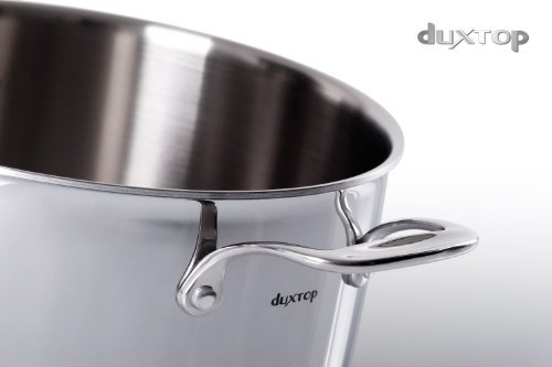 Duxtop SSC-9PC 9 Piece Whole-Clad Tri-Ply Induction Cookware, Stainless Steel