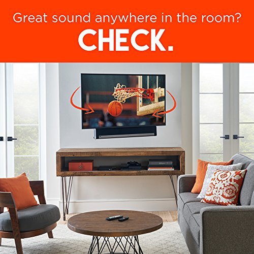 ECHOGEAR Sound Bar Mount for Most Sound Bars up to 15 lbs - Features Simple Install and is Compatible With Most TVs and Mounts - EGSBM1