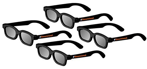 ED 8 Pack CINEMA 3D GLASSES For LG 3D TVs Adult & Kids Sized Passive Circular Polarized 3D Glasses!