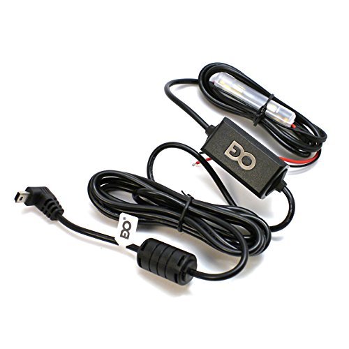 EDO Tech 10 ft Hardwire Car Charger Power Cable Cords Kit for Garmin Dash Cam 10, 20, 30, 35 and Cobra CDR810 CDR820 CDR830 CDR840 VP HD On Board Camera Recorder, DSP9200BT