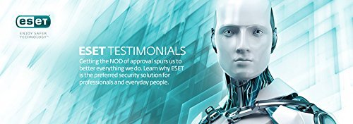 ESET NOD 32 Smart Security | 2016 (3 PC's- 1 Year) No CD- Only key via email