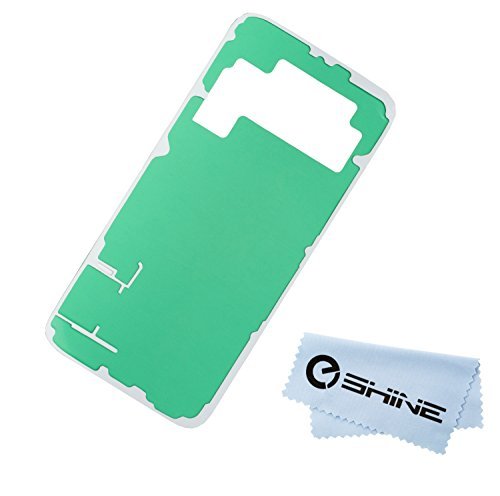 EShine Battery Back Cover Adhesive Sticker for Samsung Galaxy S6 G920 (ALL CARRIERS)+ EShine Cloth