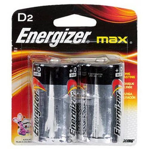 EVEE95BP2 - Energizer D Alkaline General Purpose Battery 