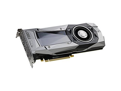 EVGA GeForce GTX 1080 Ti FOUNDERS EDITION GAMING, 11GB GDDR5X, LED, DX12 OSD Support (PXOC) Graphic Cards 11G-P4-6390-KR