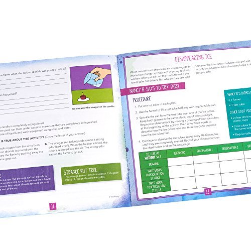 Educational Insights Nancy B's Science Club Stir-It-Up Chemistry Lab & Kitchen Experiments Journal