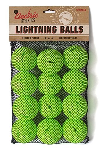 Electric Athletics Lightning Ball Heavy Duty Limited Flight Training Baseball