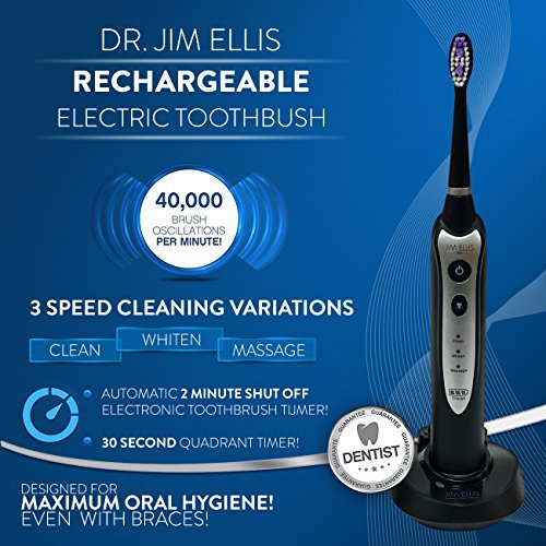 Electric Toothbrush By Dr Jim Ellis For Superior Dental Hygiene 