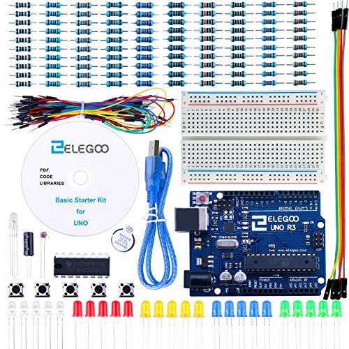 Elegoo UNO Project Basic Starter Kit with Tutorial and UNO R3 for Arduino