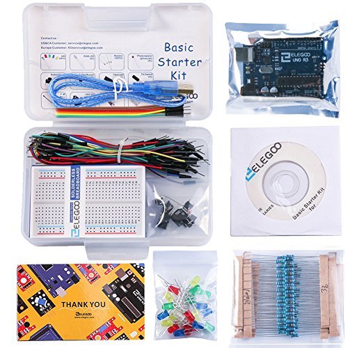 Elegoo UNO Project Basic Starter Kit with Tutorial and UNO R3 for Arduino