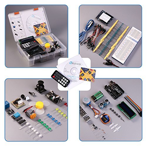 Elegoo UNO Project Super Starter Kit with Tutorial for Arduino