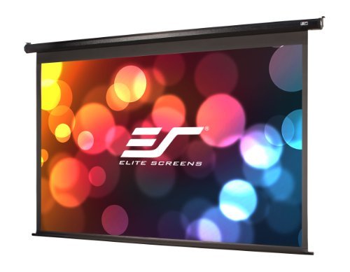 Elite Screens Spectrum, 100-inch Diag 16:9, Electric Motorized 4K Ready Drop Down Projector Screen, ELECTRIC100H