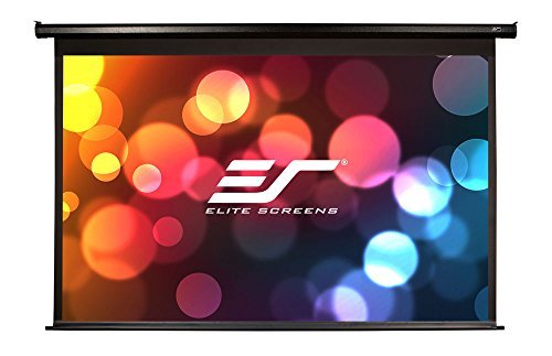 Elite Screens Spectrum, 100-inch Diag 16:9, Electric Motorized 4K Ready Drop Down Projector Screen, ELECTRIC100H