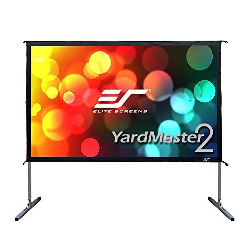 Elite Screens Yard Master 2, 120-inch 4:3, 4K Ultra HD Ready Portable Foldaway Movie Theater Projector Screen, Front Projection - OMS120V2