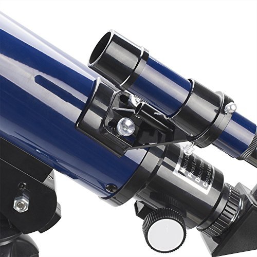 Emarth Telescope, Travel Scope, 70mm Astronomical Refracter Telescope with Tripod & Finder Scope, Portable Telescope for Kids Beginners (Blue)