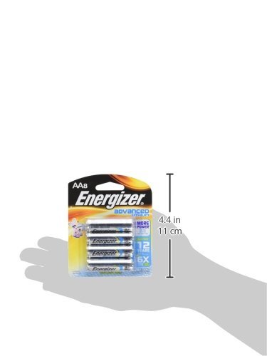 Energizer Advanced Lithium Batteries, AA Size, 8-Count 