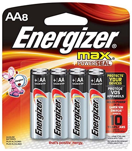 Energizer MAX AA Batteries, Designed to Prevent Damaging Leaks (8-Count) 