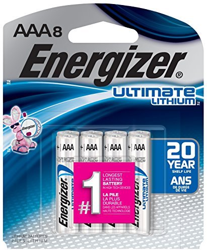 Energizer Ultimate Lithium AAA Batteries, 8 Count 