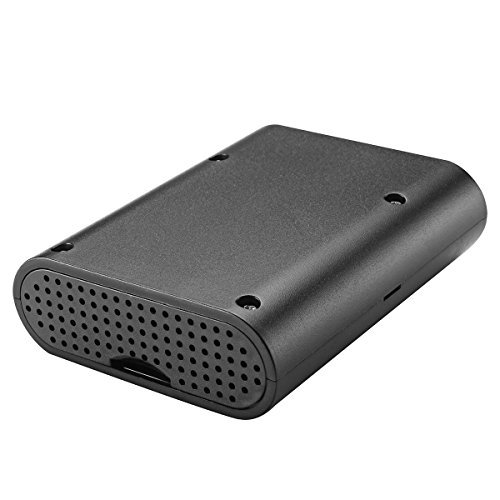 Enokay Black Case for Raspberry Pi 2 Pi 3 Model B B Plus