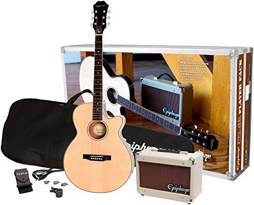 Epiphone PR-4E Acoustic/Electric Guitar Player Package