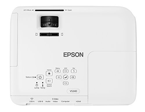 Epson VS340 XGA 3LCD Projector 2800 Lumens Color Brightness