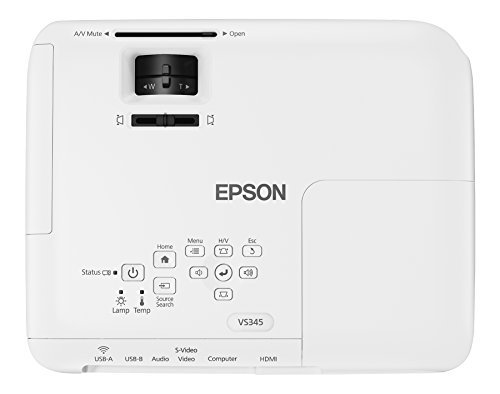 Epson VS345 WXGA 3LCD Projector 3000 Lumens Color Brightness