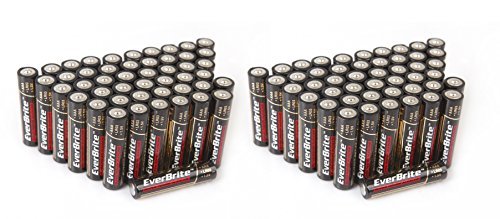 EverBrite 96-Pack Alkaline AAA Battery