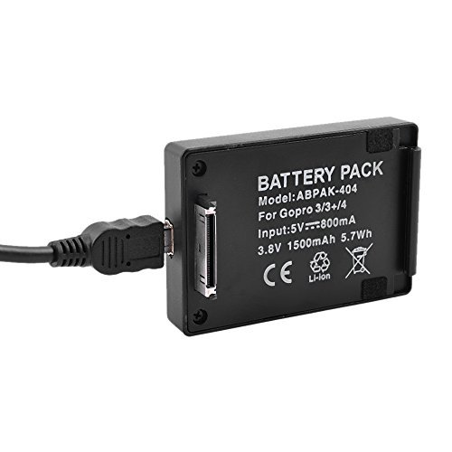 Extended Battery BacPac for GoPro HERO4, HERO3+, HERO3 LCD Back Pack