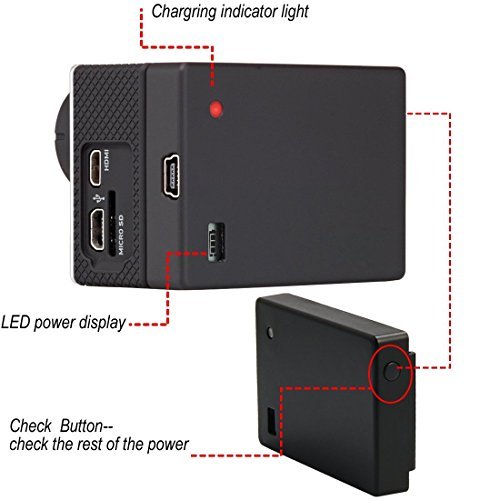 Extended Battery BacPac for GoPro HERO4, HERO3+, HERO3 LCD Back Pack