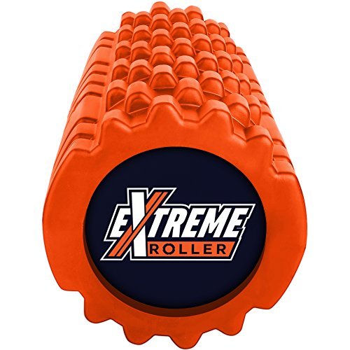 Extreme Muscle Foam Roller ✠ High Density Grid Provides Deep Massage For Tight Muscles - For Pilates, Exercising, Yoga, Running, Physical Therapy & Sports