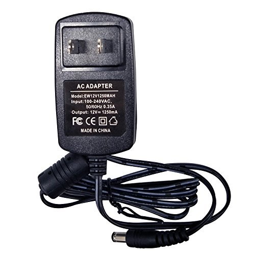 Eziview UL List 12V DC Power Adapter Supply 2.1mm 1.25A, CCTV