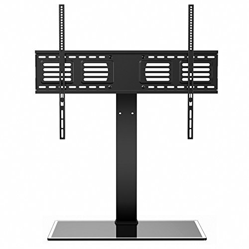 FITUEYES Universal TV Stand with Swivel mount Height Adjustable for 60inch to 80 inch TV FTT107003GB