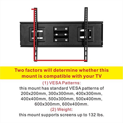 FLEXIMOUNTS CR1 Curved Panel TV Wall Mount Bracket for 32"-65" UHD OLED 4k Samsung LG Vizio etc TVs