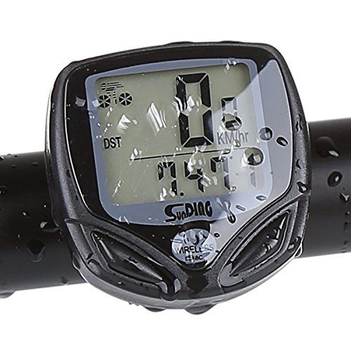 Fanmis Wireless Waterproof Backlight LCD Bike Computer Bicycle Speedometer Odometer With Multi Function