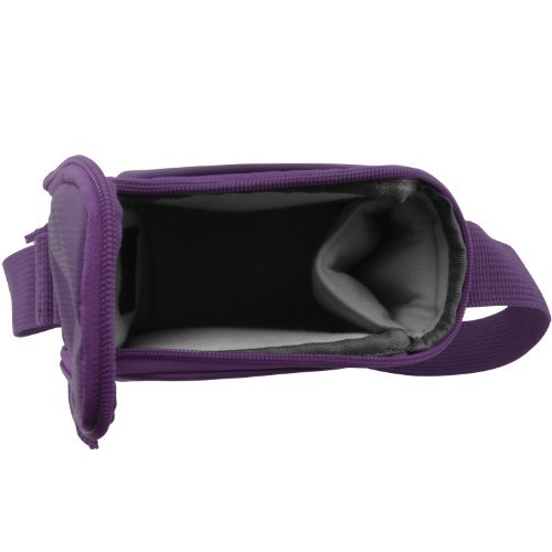 Filemate 3FMCG215PU0-R ECO SLR/Zoom Camera Bag (Purple)